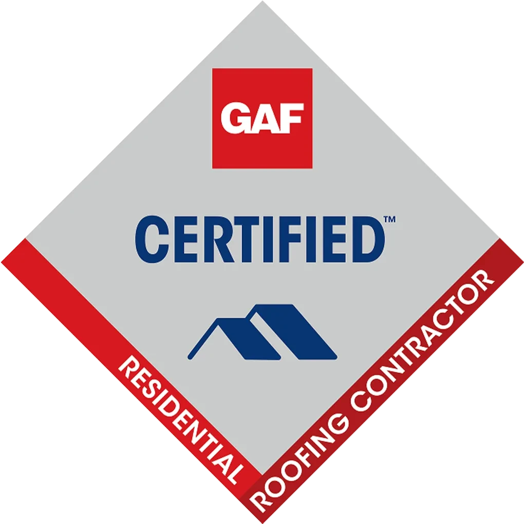 GAF certified contractor logo