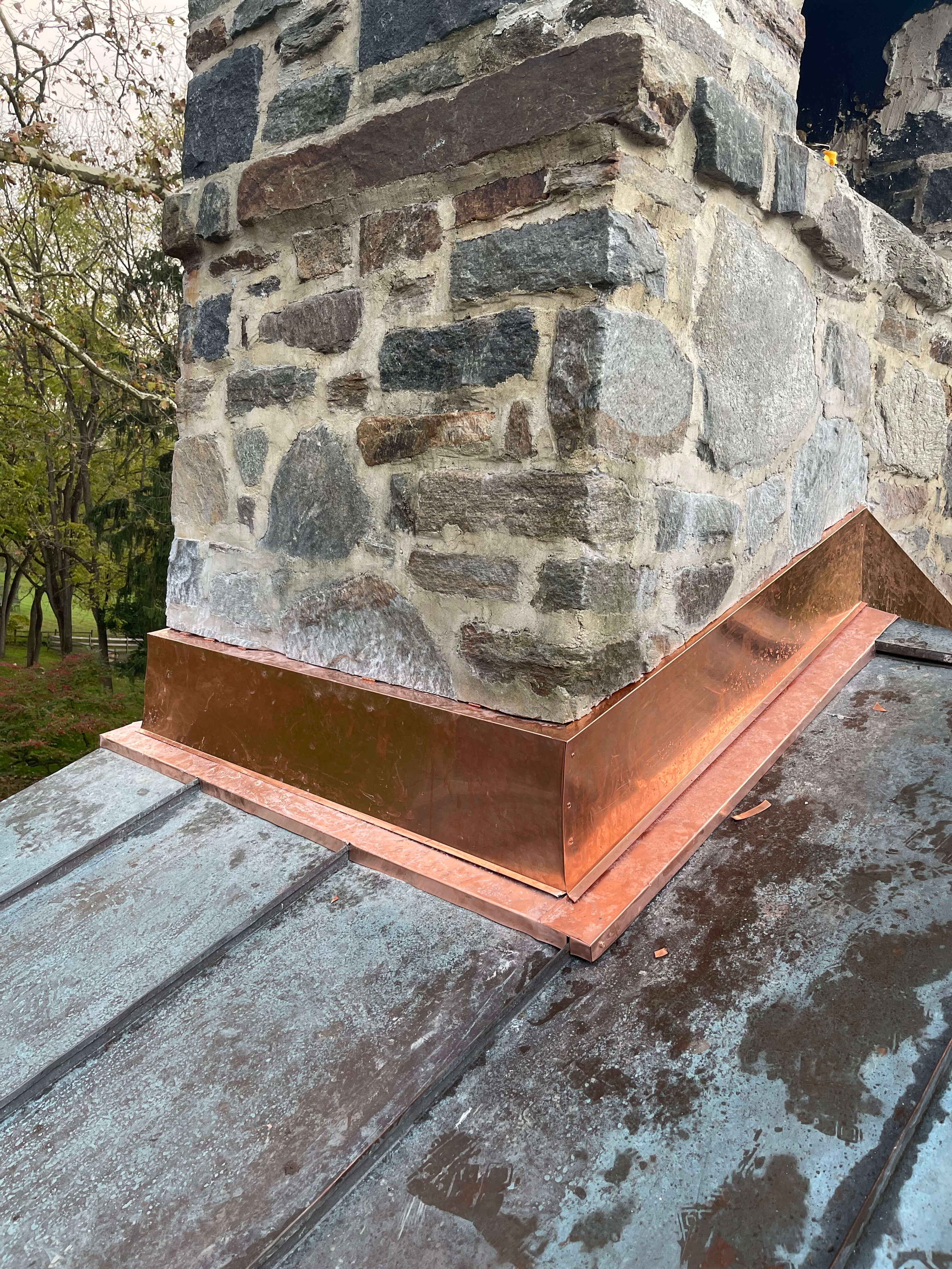 Copper Flashing
