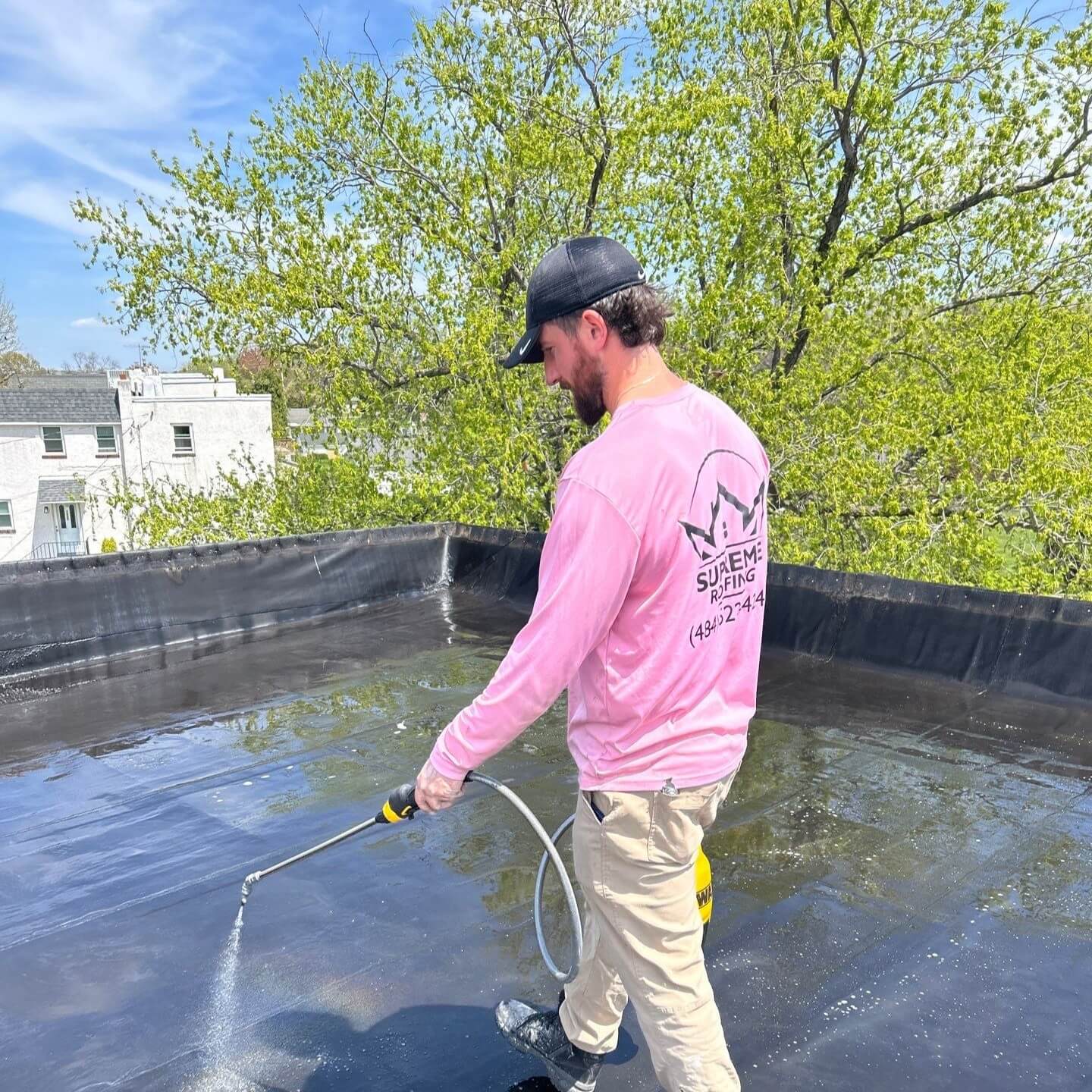 Professional flat roofing in Montgomery County